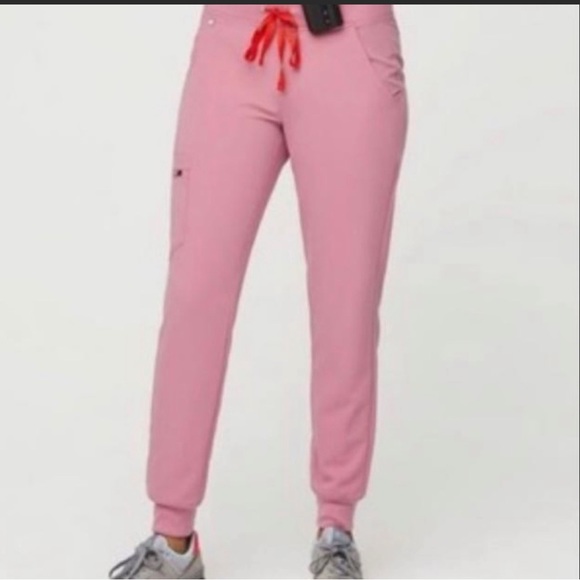 Chalk pink figs Zamora joggers - size small - Picture 1 of 2